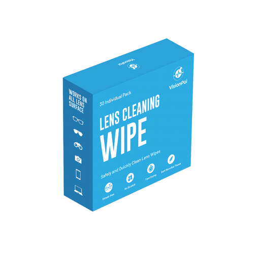 Lens Cleaning Wet Wipes - 30pcs