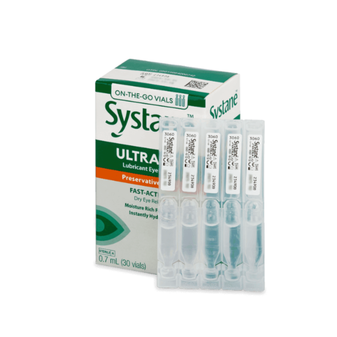 Alcon Systane Ultra UD Lubricant Eye Drop 0.7ml 30s