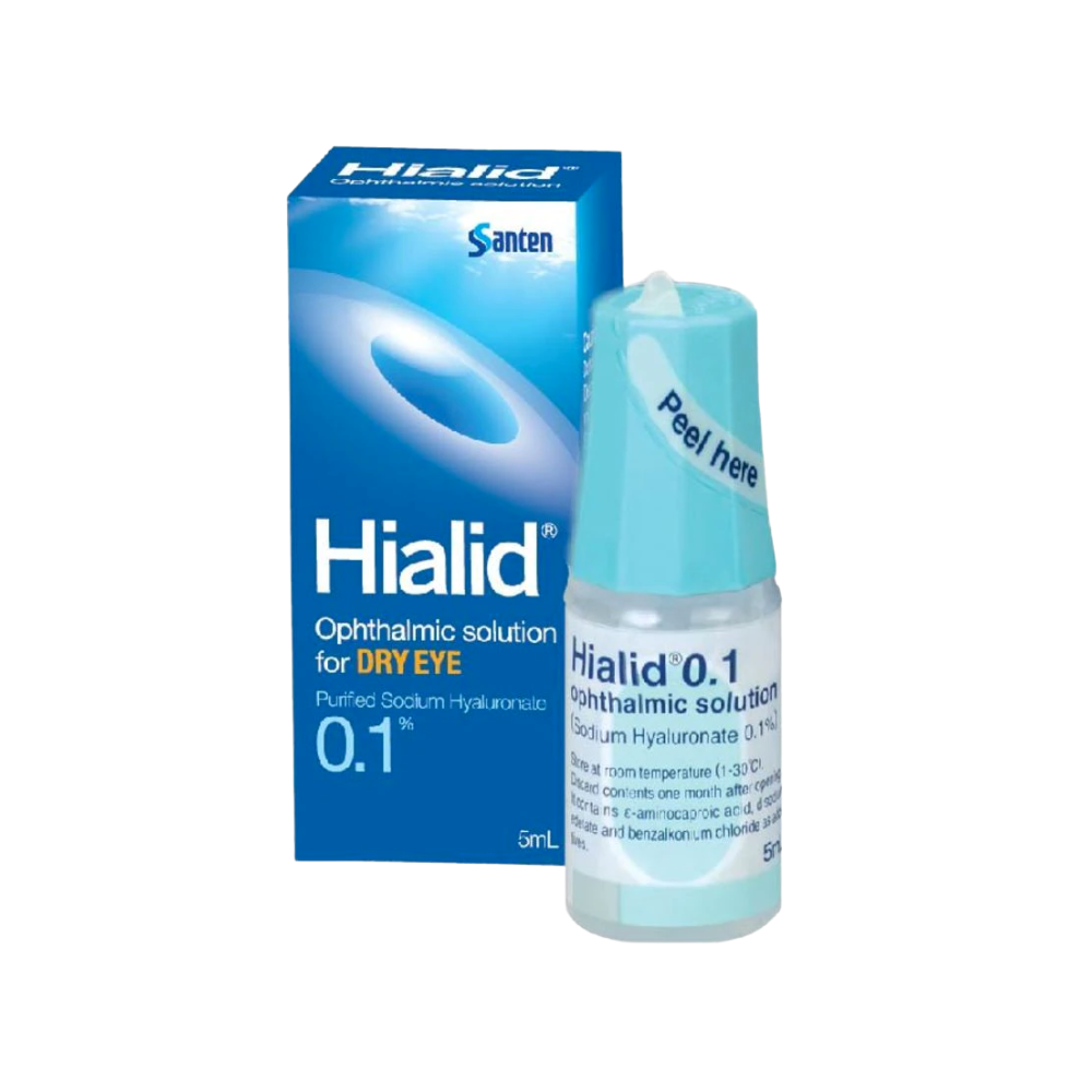 Hialid Ophthalmic Solution Eye Drop 0.1% 5ml