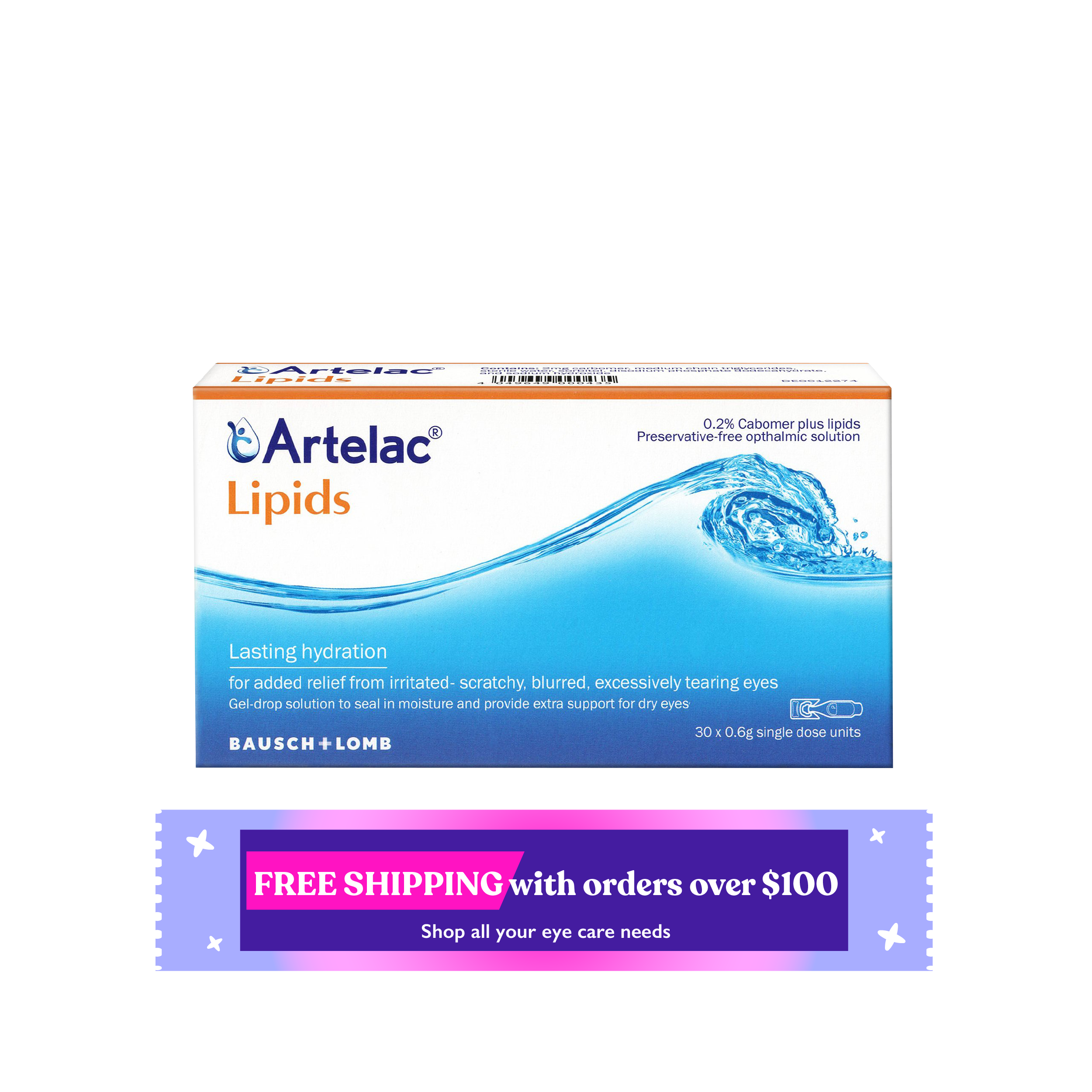 Bausch & Lomb Artelac Lipid 0.6g x 30