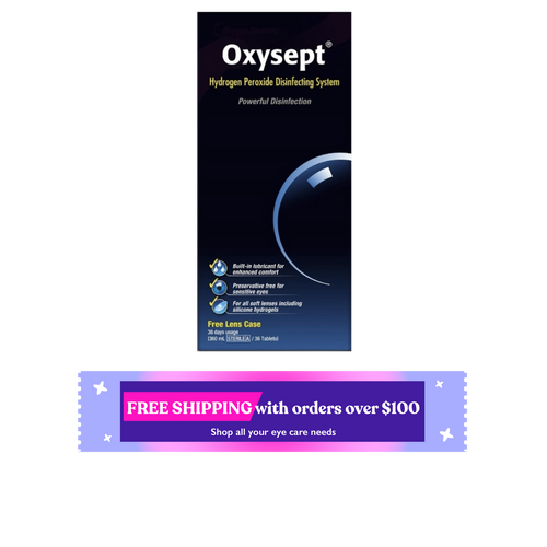 Oxysept Hydrogen Peroxide Disinfecting System 360ml (Single Pack)