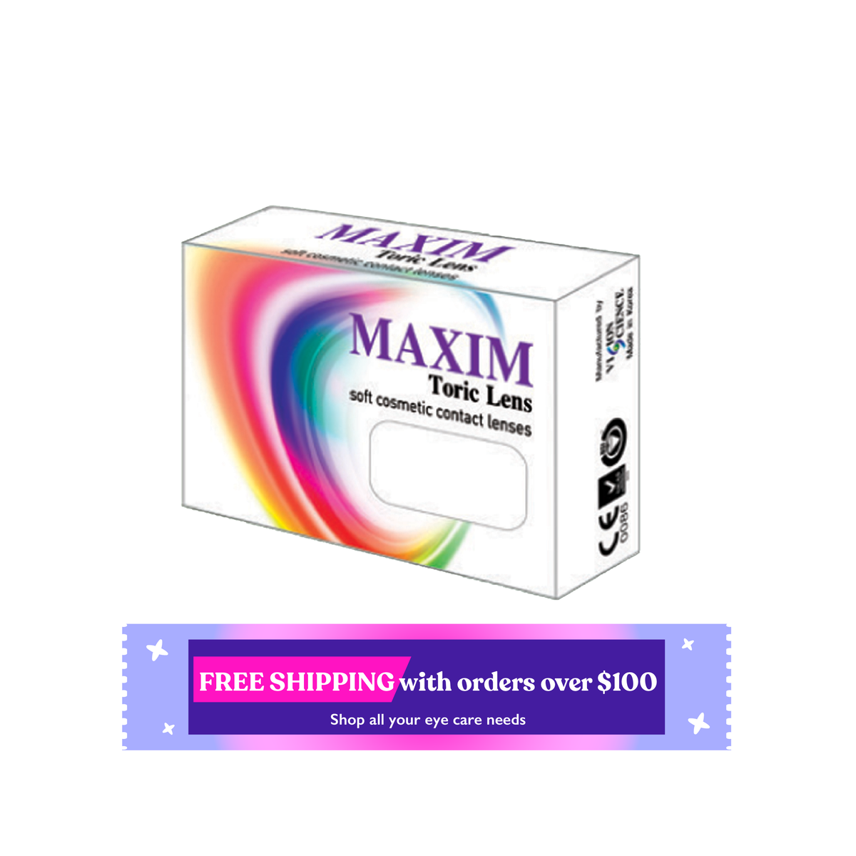 Maxim Colour Bi-monthly with Astigmatism Toric