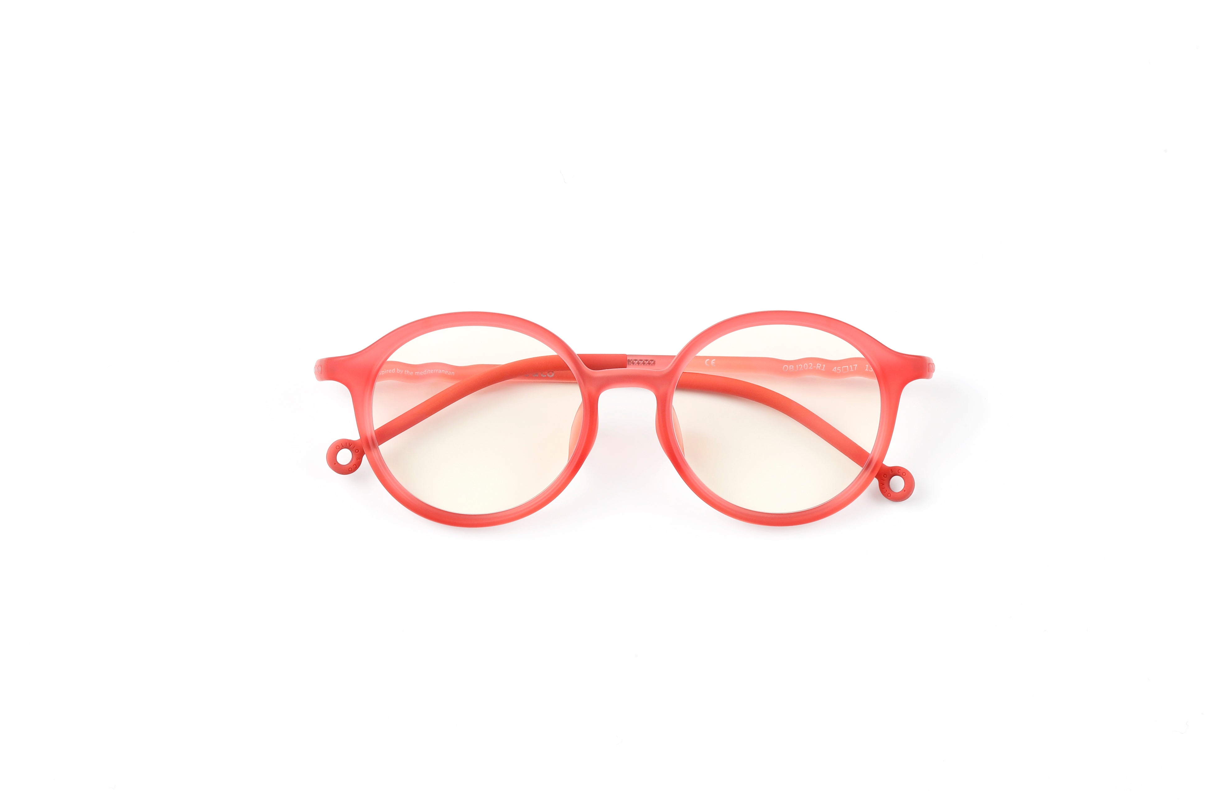 Olivio & Co Coral Red Oval - Junior+ (7-12 years old)