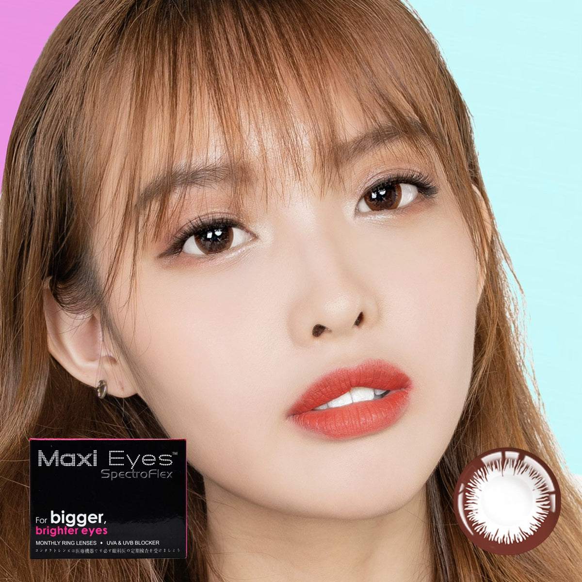 Maxi Eyes Ring Lens Series Monthly