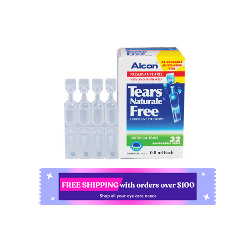 Alcon Tears Naturale Free Lubricant Eye Drops 0.8ml x 32s